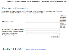 Tablet Screenshot of permits.cityofbrea.net